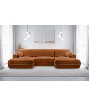 Narożnik-U FUEGO z funkcją spania i pojemnikiem