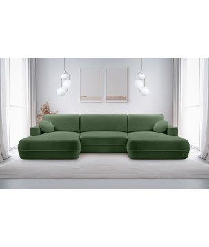 Narożnik-U FUEGO z funkcją spania i pojemnikiem