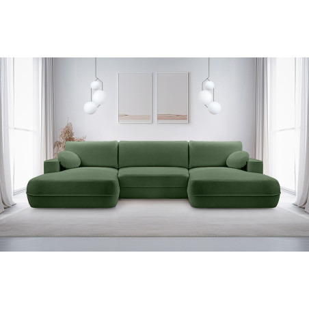 Narożnik-U FUEGO z funkcją spania i pojemnikiem