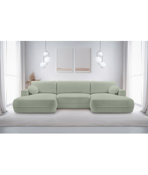 Narożnik-U FUEGO z funkcją spania i pojemnikiem