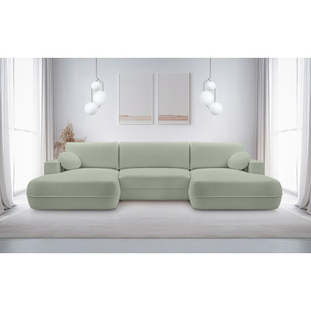 Narożnik-U FUEGO z funkcją spania i pojemnikiem