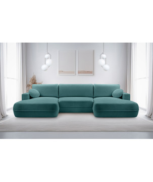 Narożnik-U FUEGO z funkcją spania i pojemnikiem