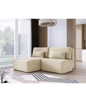 Narożnik TILIA L-lewy z funkcją spania i pojemnikiem