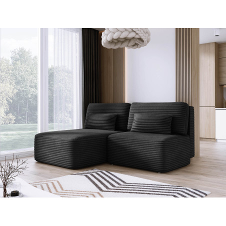 Narożnik TILIA L-lewy z funkcją spania i pojemnikiem