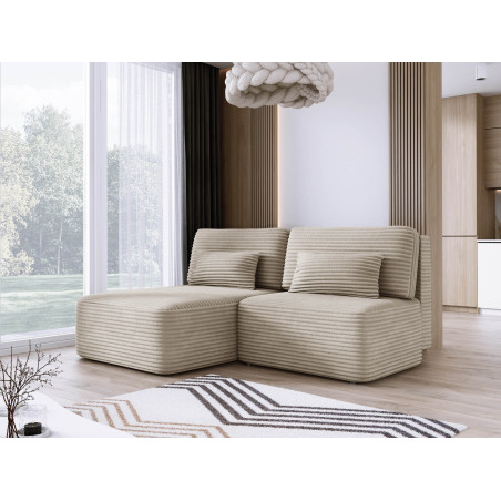 Narożnik TILIA L-lewy z funkcją spania i pojemnikiem