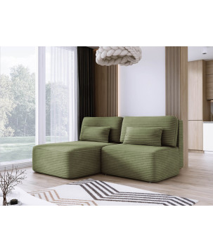 Narożnik TILIA L-lewy z funkcją spania i pojemnikiem