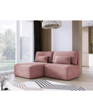 Narożnik TILIA L-lewy z funkcją spania i pojemnikiem