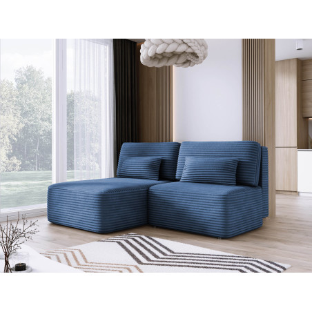 Narożnik TILIA L-lewy z funkcją spania i pojemnikiem