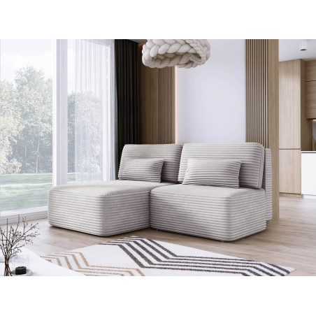 Narożnik TILIA L-lewy z funkcją spania i pojemnikiem