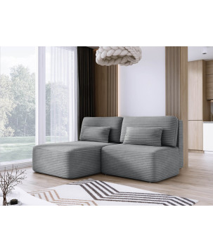 Narożnik TILIA L-lewy z funkcją spania i pojemnikiem