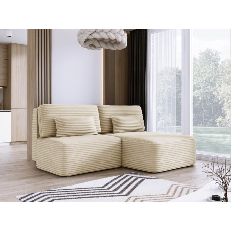 Narożnik TILIA L-prawy z funkcją spania i pojemnikiem