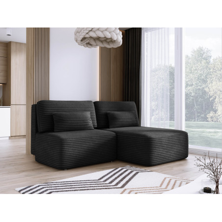 Narożnik TILIA L-prawy z funkcją spania i pojemnikiem