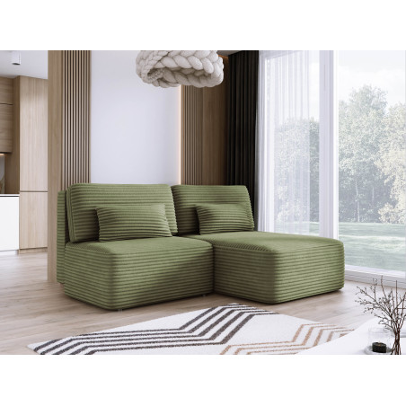 Narożnik TILIA L-prawy z funkcją spania i pojemnikiem