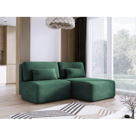 Narożnik TILIA L-prawy z funkcją spania i pojemnikiem