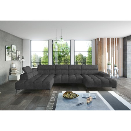 Narożnik Plaza U Tkanina MONOLITH