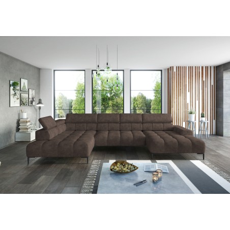 Narożnik Plaza U Tkanina MONOLITH