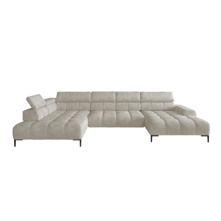 Narożnik PLAZA Układ-U Strona Lewa Tkanina Monolith 02