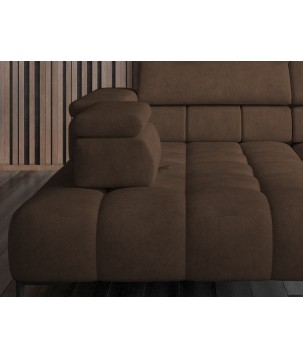 Narożnik PLAZA Układ-U Strona Lewa Tkanina Monolith 15