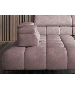 Narożnik PLAZA Układ-U Strona Prawa Tkanina Monolith 62