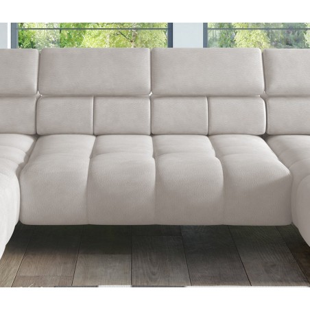 Narożnik PLAZA Układ-U Strona Lewa Tkanina Solar 03