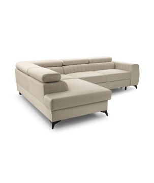 Narożnik BREGO układ-L Lewy Tkanina Zetta_291