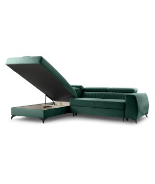 Narożnik BREGO układ-L Lewy Tkanina Zetta_298