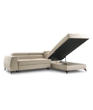 Narożnik BREGO układ-L Prawy Tkanina Zetta_291