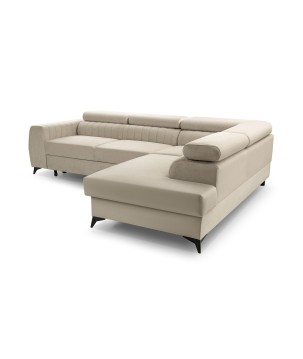 Narożnik BREGO układ-L Prawy Tkanina Zetta_291