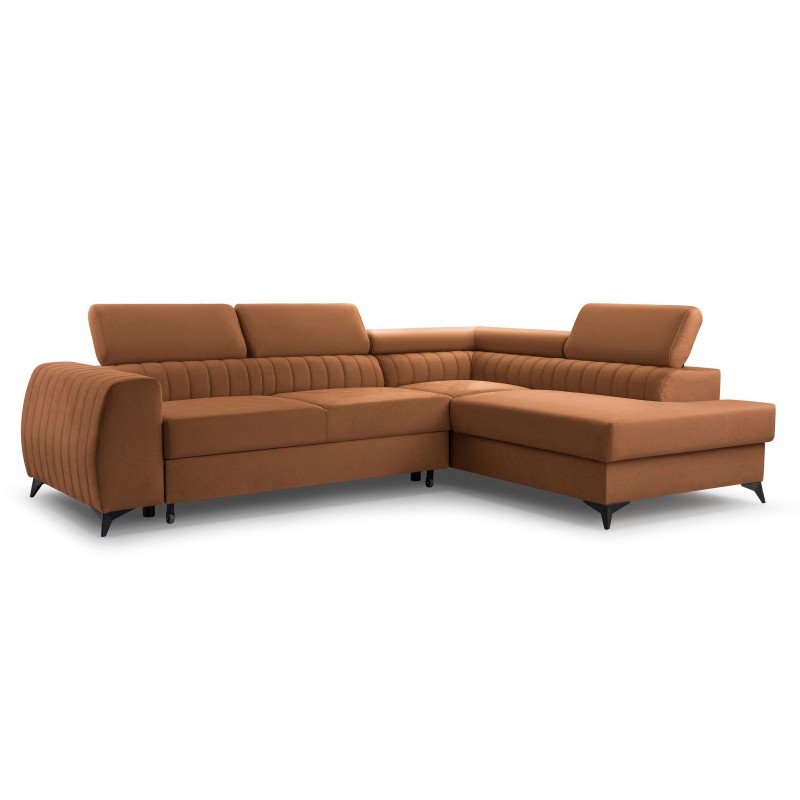 Narożnik BREGO układ-L Prawy Tkanina Zetta_295