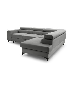 Narożnik BREGO układ-L Prawy Tkanina Zetta_305