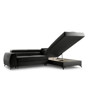 Narożnik BREGO układ-L Prawy Tkanina Zetta_306