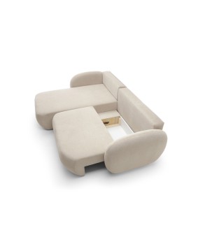 Narożnik Chivas Lewy w tkaninie Element 07