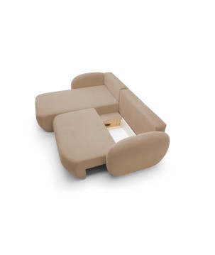 Narożnik Chivas Lewy w tkaninie Element 08