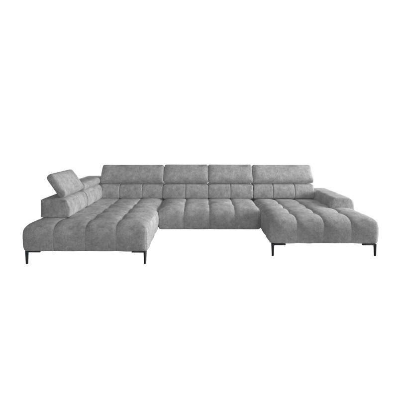 Narożnik PLAZA Układ-U Strona Lewa Tkanina Monolith 84