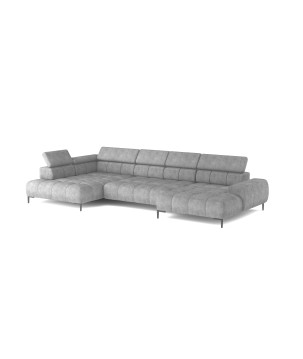 Narożnik PLAZA Układ-U Strona Lewa Tkanina Monolith 84