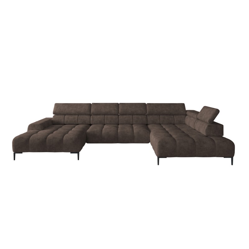 Narożnik PLAZA Układ-U Strona Prawa Tkanina Monolith 15