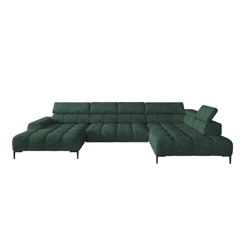 Narożnik PLAZA Układ-U Strona Prawa Tkanina Monolith 37