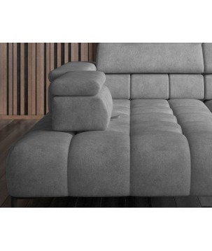 Narożnik PLAZA Układ-U Strona Prawa Tkanina Monolith 84