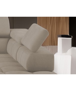 Narożnik PLAZA Układ-U Strona Lewa Tkanina Solar 16