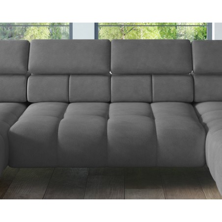 Narożnik PLAZA Układ-U Strona Lewa Tkanina Solar 96