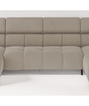 Narożnik PLAZA Układ-U Strona Prawa Tkanina Solar 16