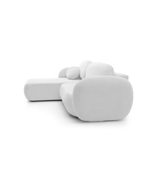 Narożnik wolnostojący OLIO układ Lewy w tkaninie Aragon 01