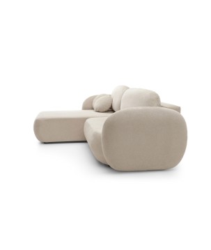 Narożnik wolnostojący OLIO układ Lewy w tkaninie Aragon 03