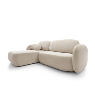 Narożnik wolnostojący OLIO układ Lewy w tkaninie Aragon 03