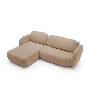 Narożnik wolnostojący OLIO układ Lewy w tkaninie Aragon 14