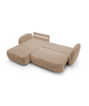 Narożnik wolnostojący OLIO układ Lewy w tkaninie Aragon 14