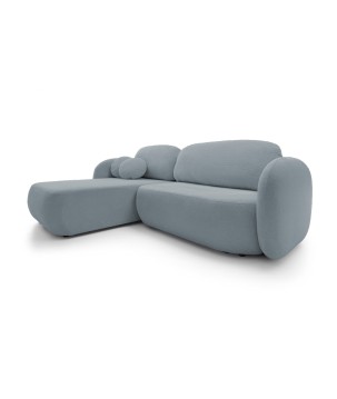 Narożnik wolnostojący OLIO układ Lewy w tkaninie Aragon 72