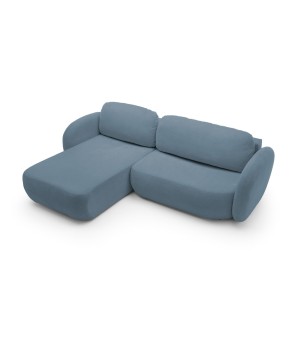 Narożnik wolnostojący OLIO układ Lewy w tkaninie Aragon 74