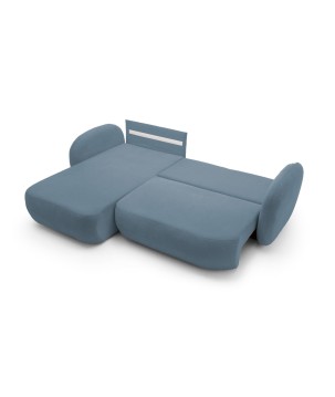 Narożnik wolnostojący OLIO układ Lewy w tkaninie Aragon 74