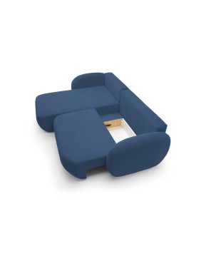 Narożnik wolnostojący OLIO układ Lewy w tkaninie Aragon 79